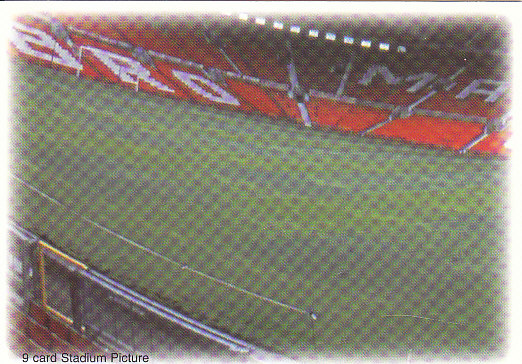 Old Trafford (puzzle 9) Manchester United 1997/98 Futera Fans' Selection #90